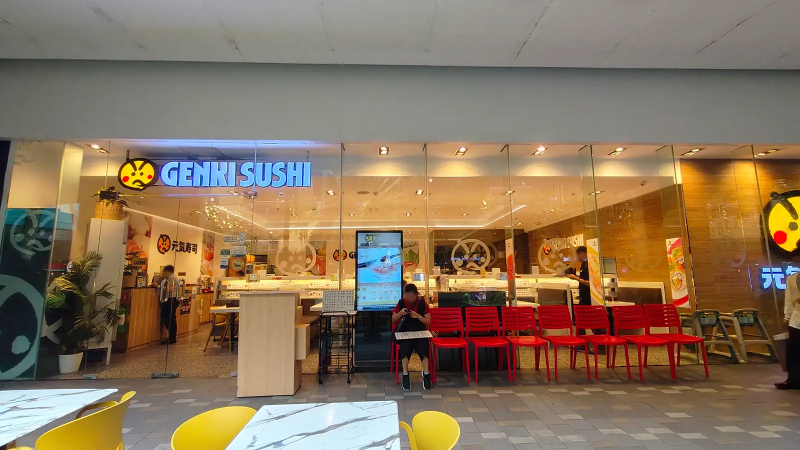 GENKI SUSHI in SM Mall of Asia